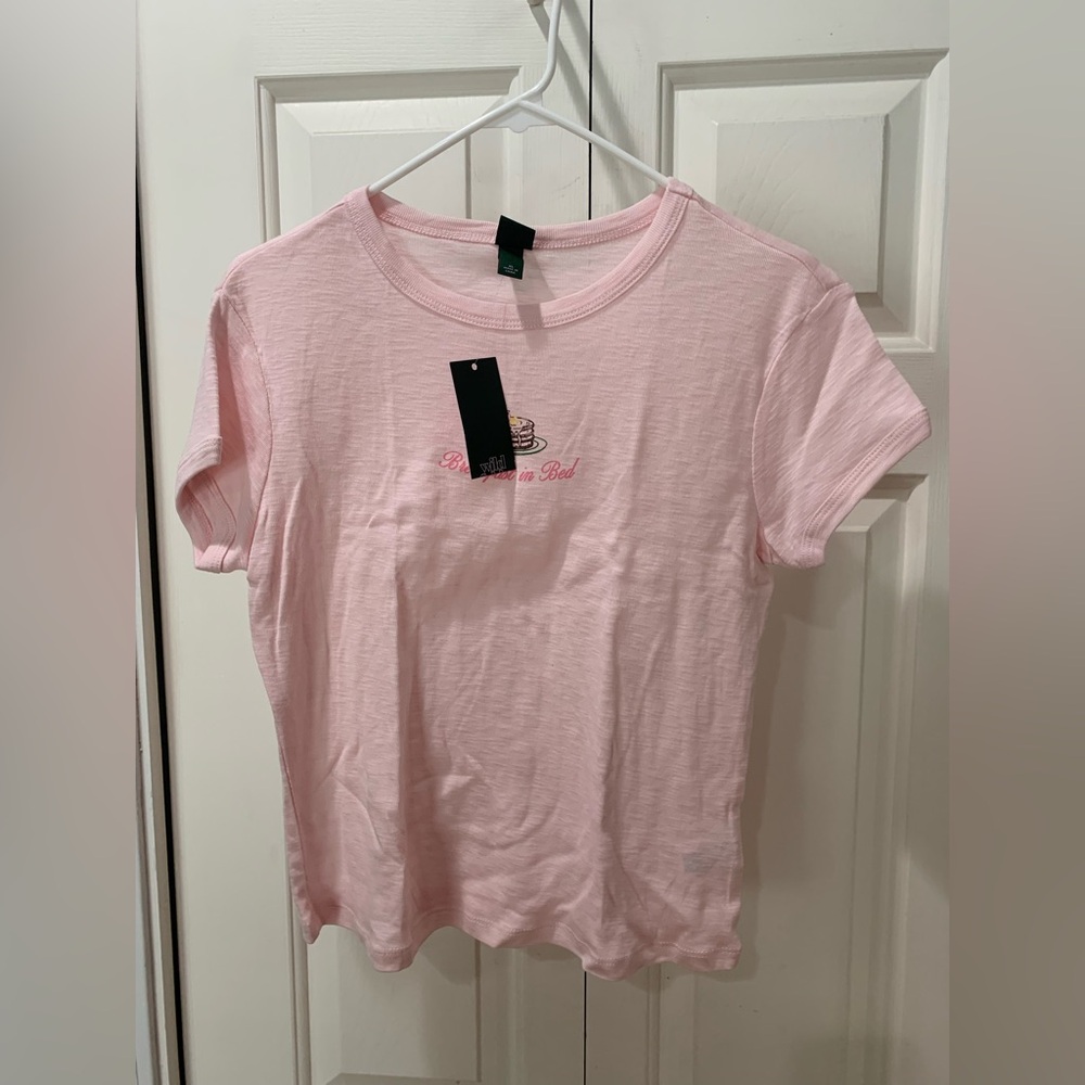 NWT Wild Fable Breakfast In Bed short sleeve tee/pajama top XL